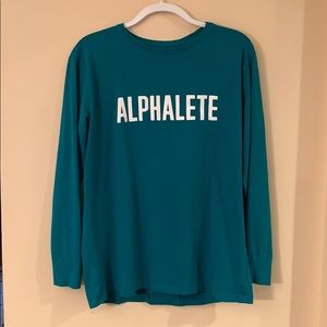 Alphalete Miami Vice Long Sleeve Performance Tee